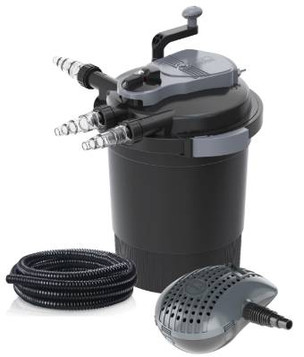 HEISSNER SET COMPLET FILTRARE - FILTRU+POMPA+UVC 10000L