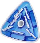 Cap aspirator triunghiular transparent